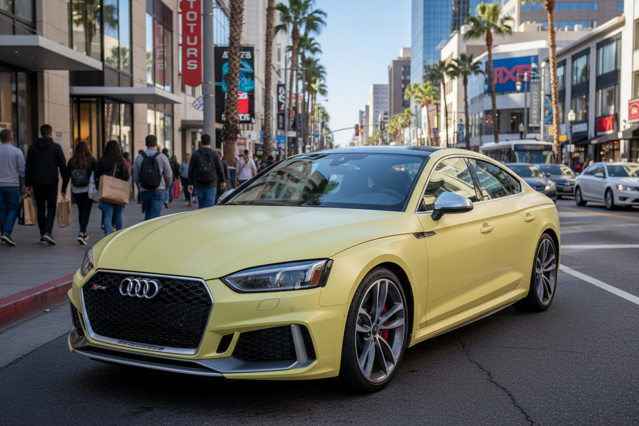 Sahara Yellow Premium PPF (Dry/Wet Install)