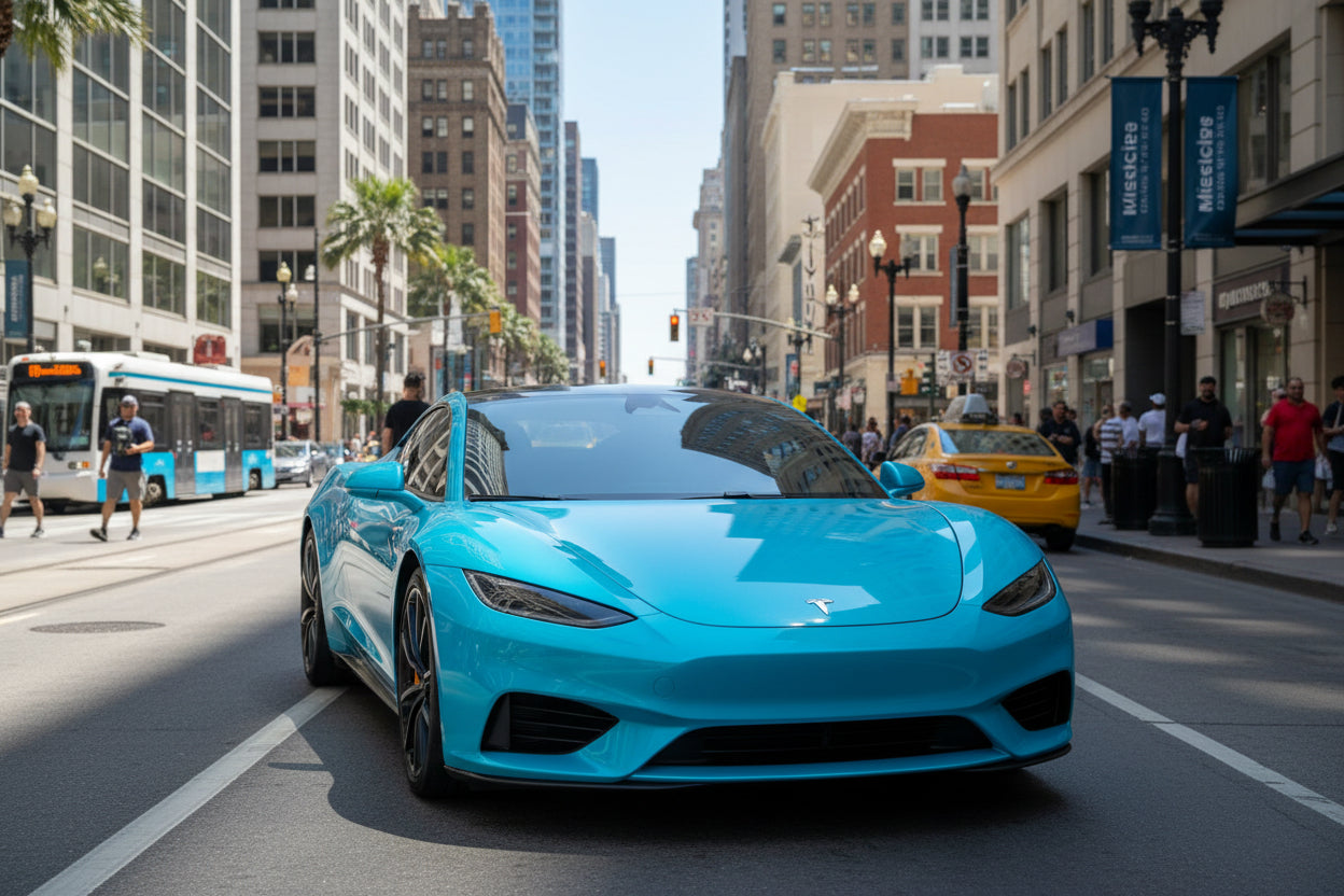 Miami Blue Premium PPF (Dry/Wet Install)