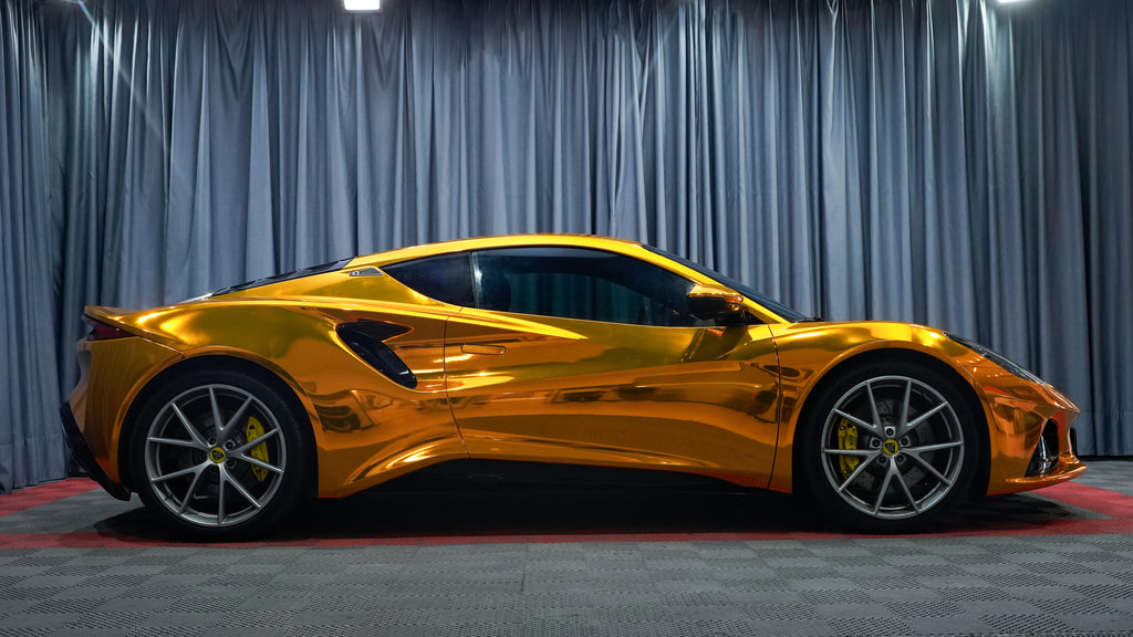 Super Gold Chrome Premium PPF (Dry/Wet Install)