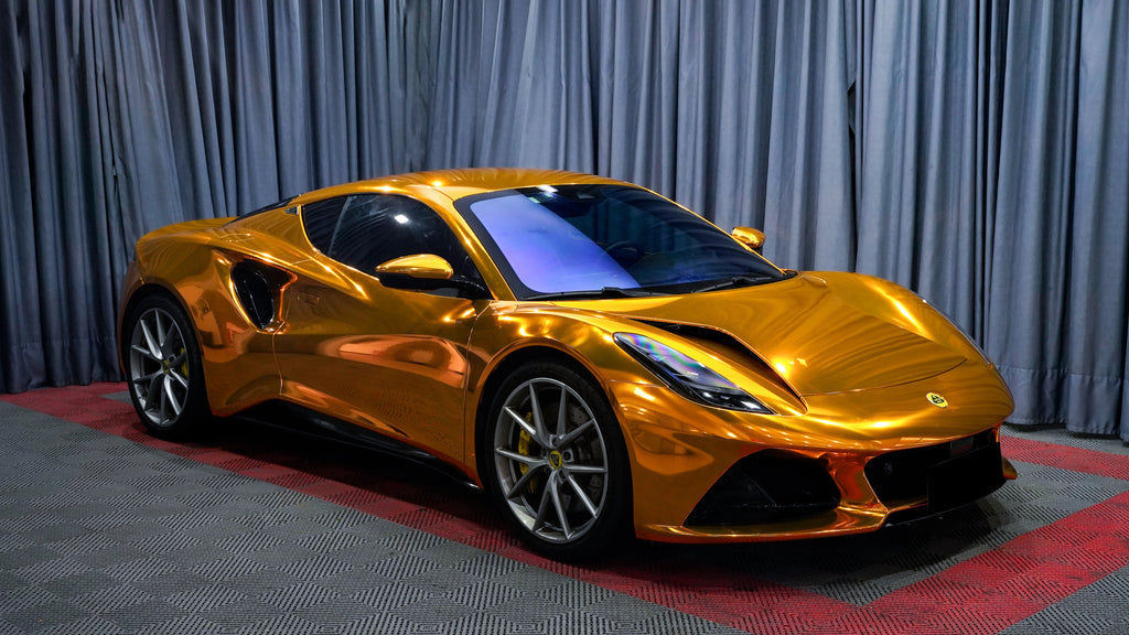 Super Gold Chrome Premium PPF (Dry/Wet Install)