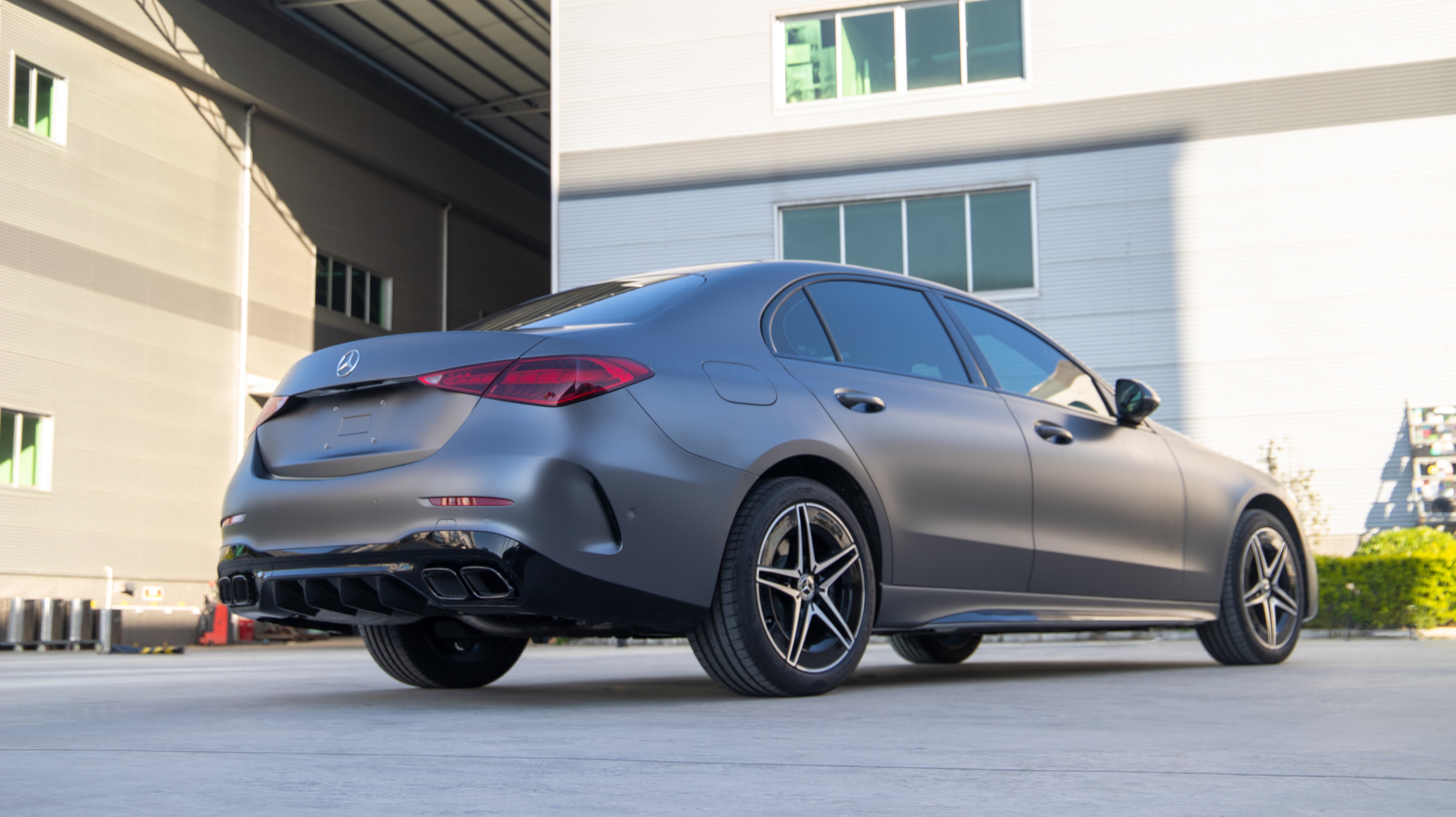 Matt AMG Mountain Grey Premium PPF (Dry/Wet Install)