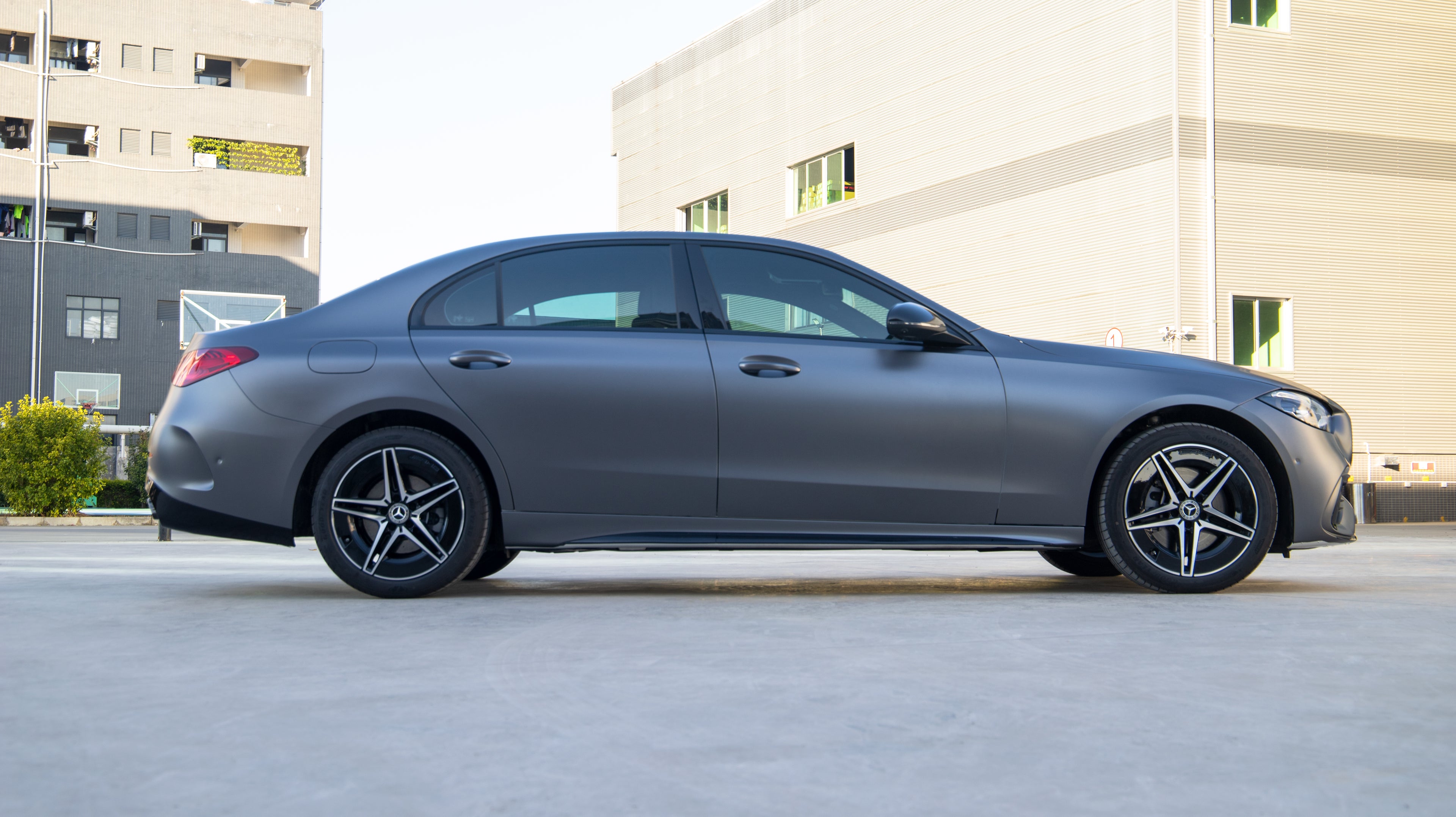Matt AMG Mountain Grey Premium PPF (Dry/Wet Install)