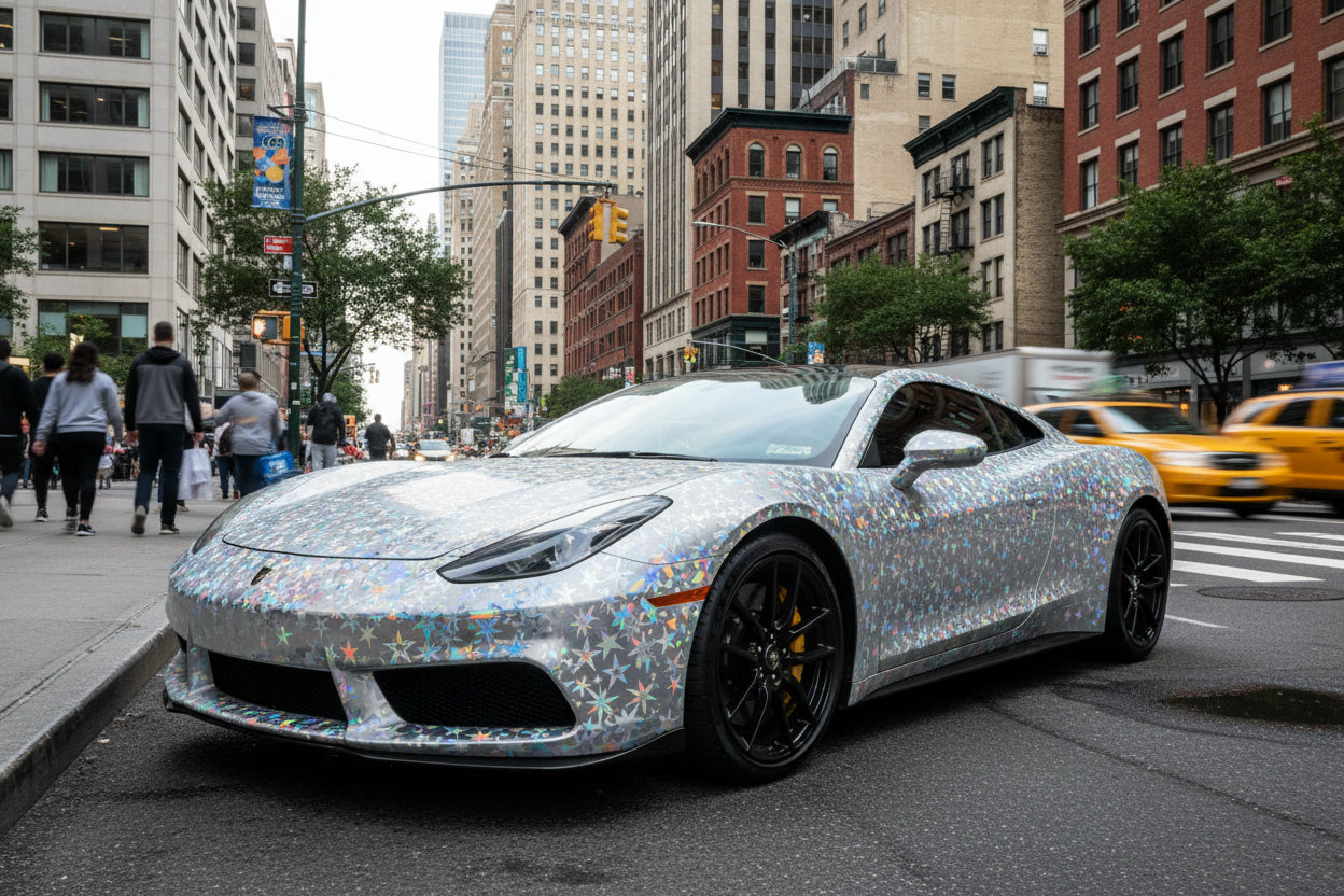 Colorful Silver Stars Premium PPF (Dry/Wet Install)