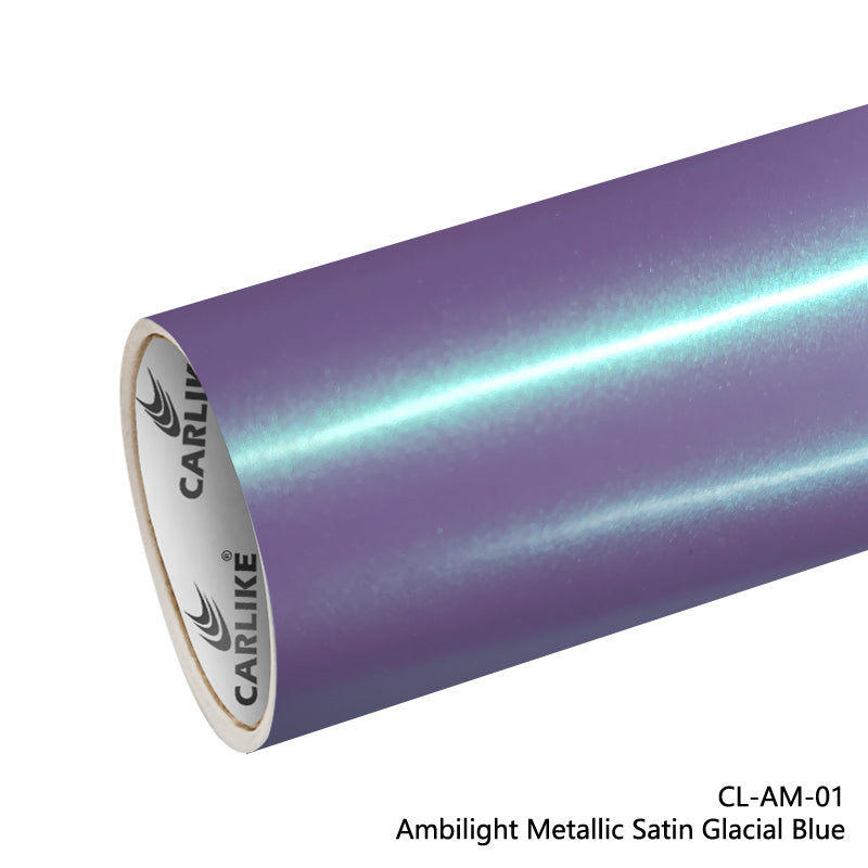 Ambilight Metallic Satin Glacial Blue Car Wrap