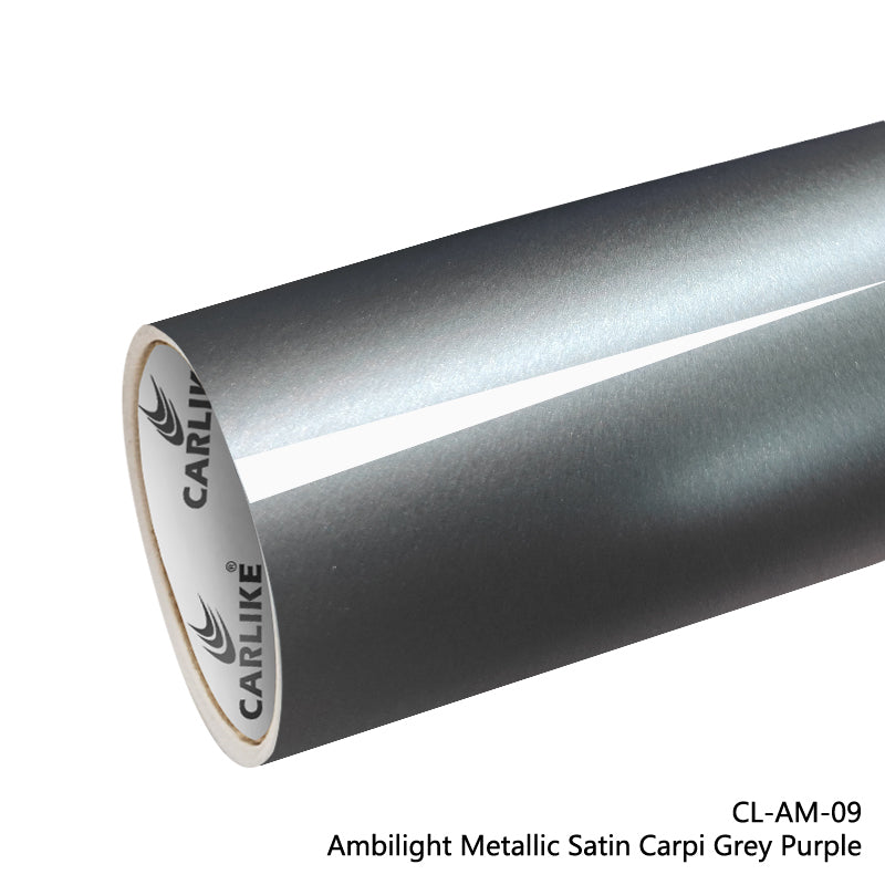 Ambilight Metallic Satin Carpi Grey Purple Car Wrap