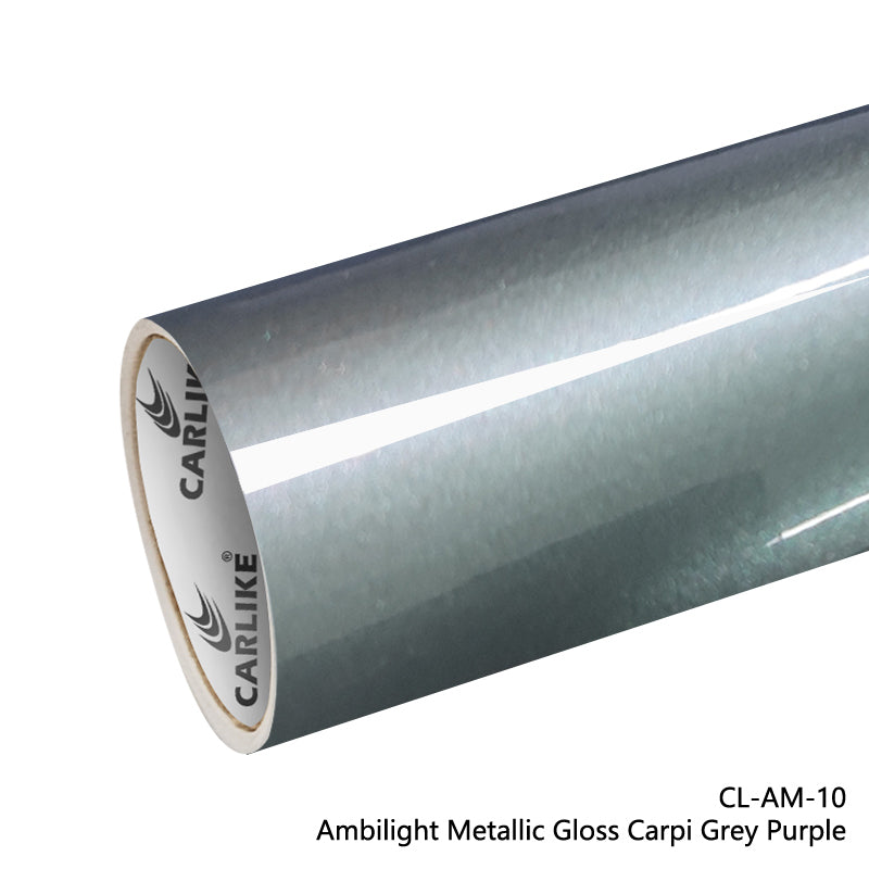 Ambilight Metallic Gloss Carpi Grey Purple Car Wrap