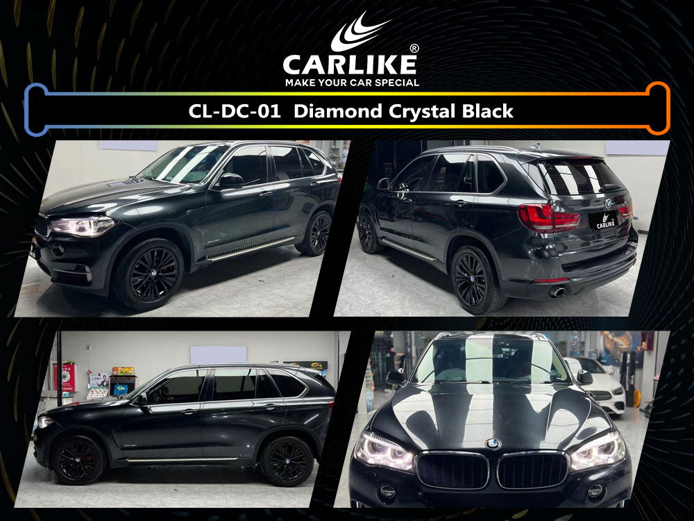 Diamond Crystal Black Car Wrap