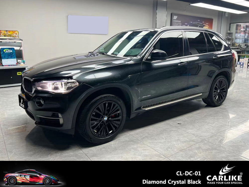 Diamond Crystal Black Car Wrap