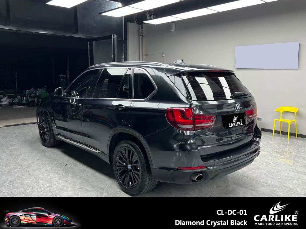 Diamond Crystal Black Car Wrap