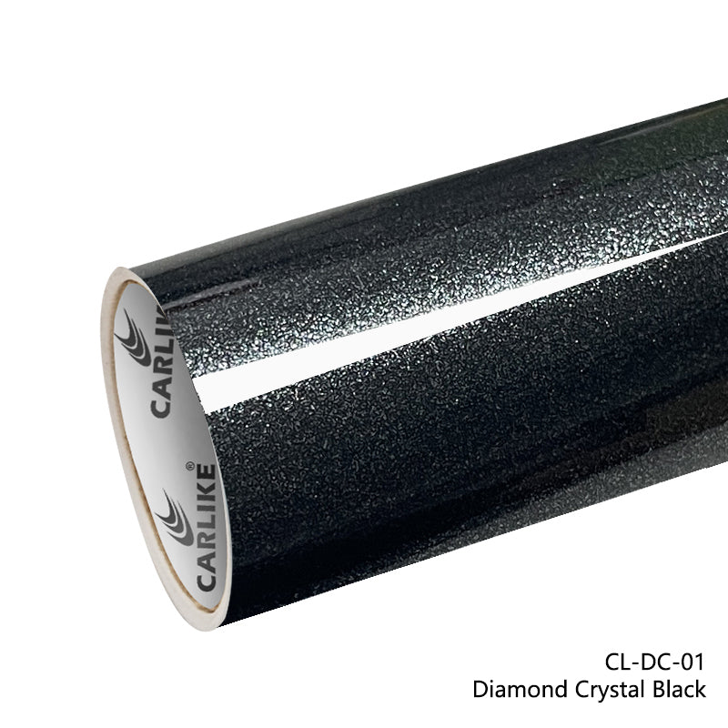 Diamond Crystal Black Car Wrap