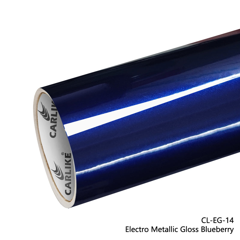 Gloss Electro Metallic Blueberry Car Wrap
