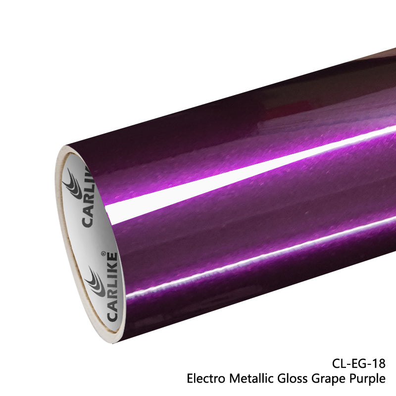 Gloss Electro Metallic Grape Purple Car Wrap