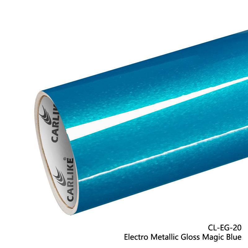 Gloss Electro Metallic Magic Blue Car Wrap