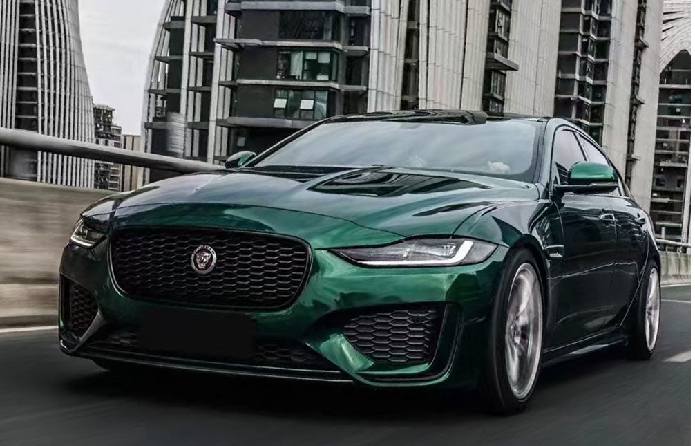 Gloss Electro Metallic Agate Green Car Wrap