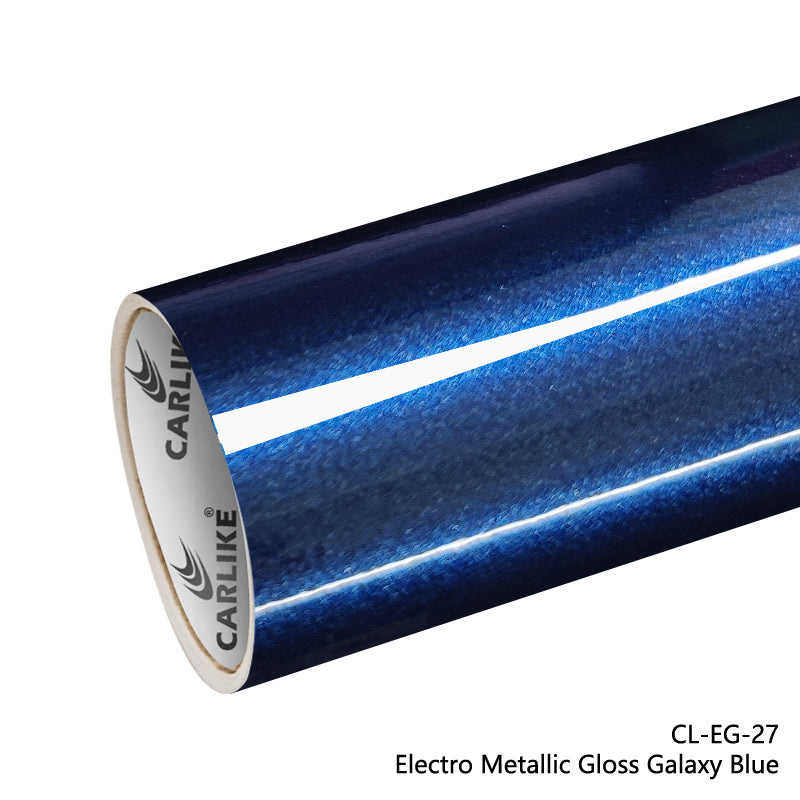 Gloss Electro Metallic Galaxy Blue Car Wrap