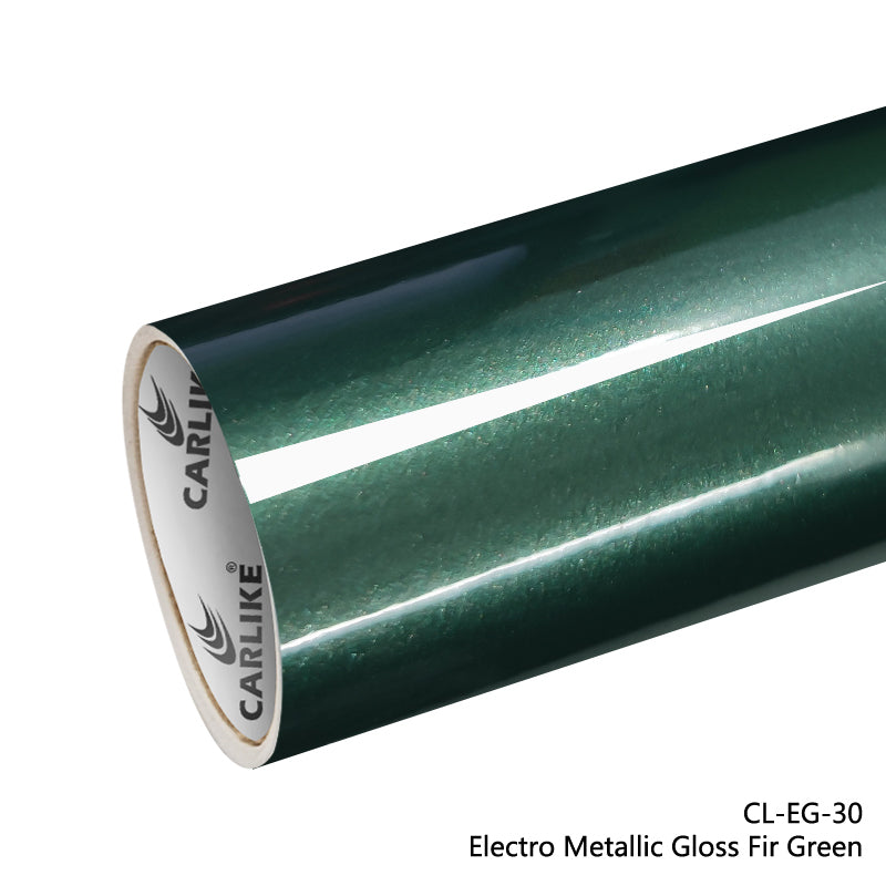 Gloss Electro Metallic Electric Fir Green Car Wrap