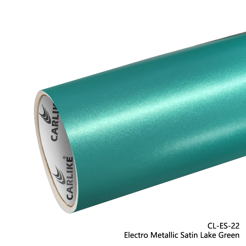Electro Metallic Satin Lake Green Car Wrap