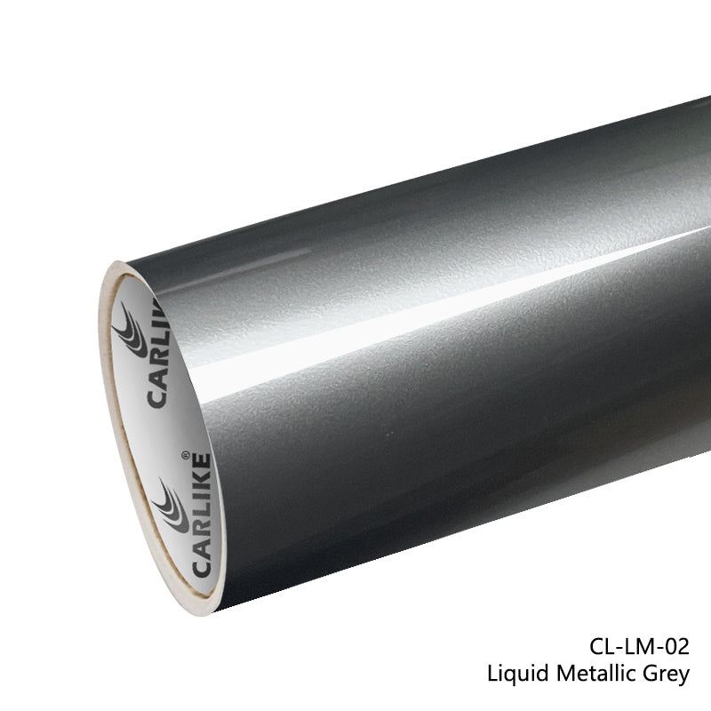 Liquid Metallic Grey Car Wrap