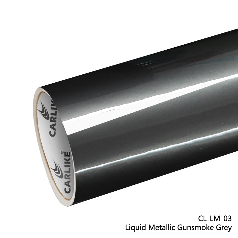 Liquid Metallic Gunsmoke Grey Car Wrap