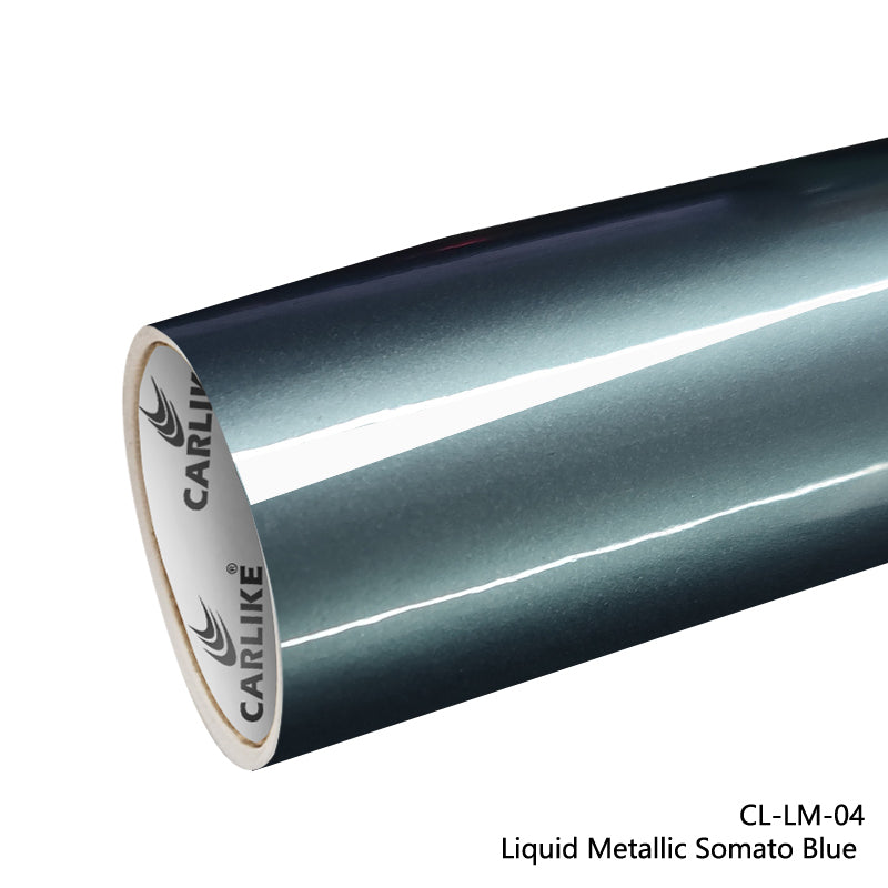 Liquid Metallic Somato Blue Car Wrap