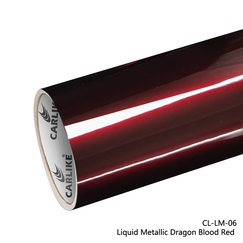 Liquid Metallic Dragon Blood Red Car Wrap