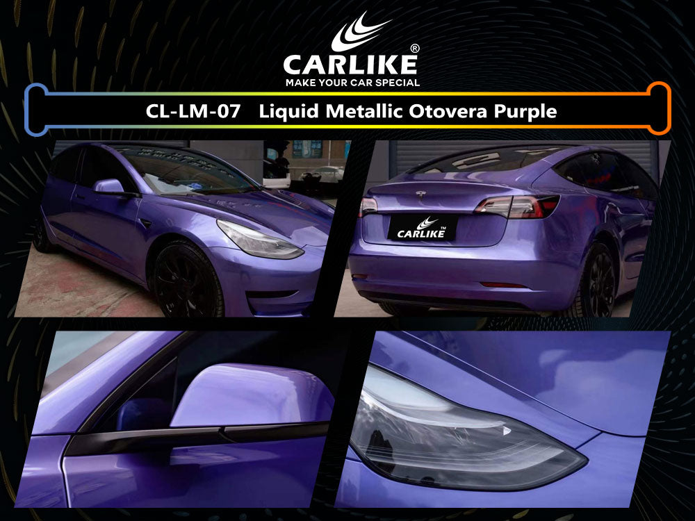 Liquid Metallic Otovera Purple Car Wrap