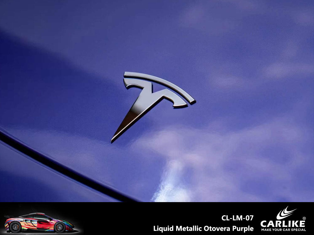 Liquid Metallic Otovera Purple Car Wrap