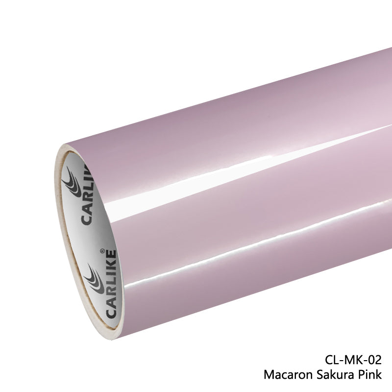 Macaron Sakura Pink Car Wrap
