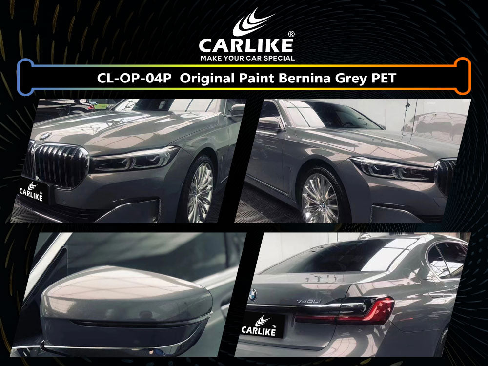 Original Paint Bernina Grey Car Wrap