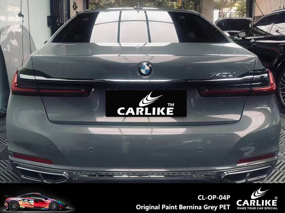 Original Paint Bernina Grey Car Wrap