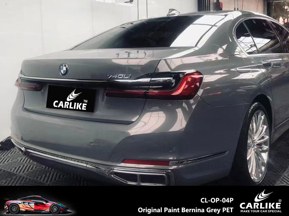 Original Paint Bernina Grey Car Wrap