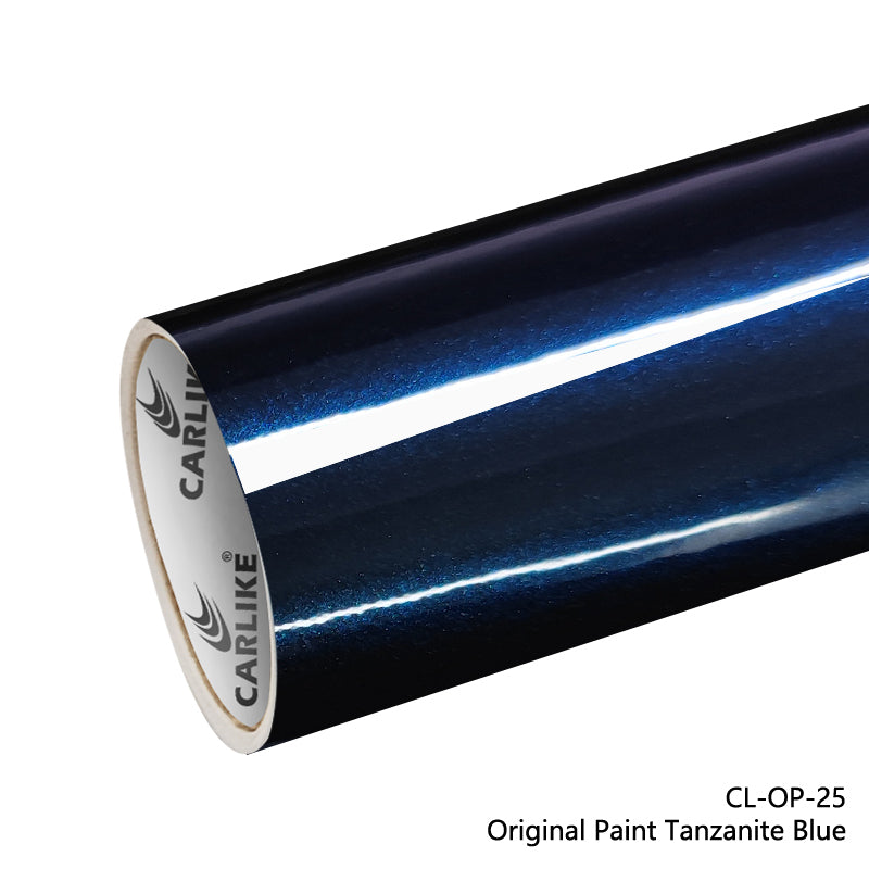 Original Paint Tanzanite Blue Car Wrap