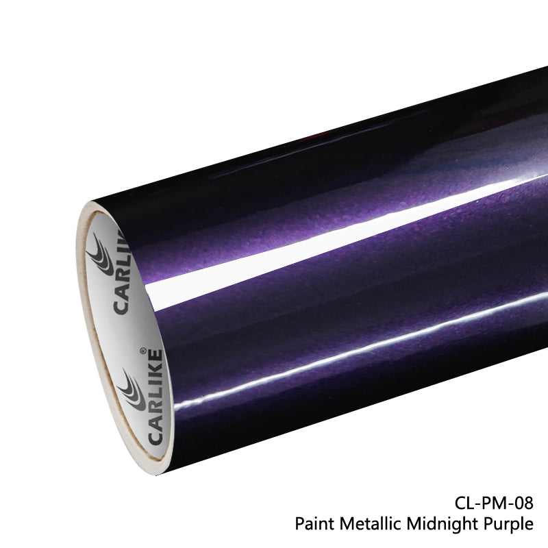 Paint Metallic Midnight Purple Car Wrap