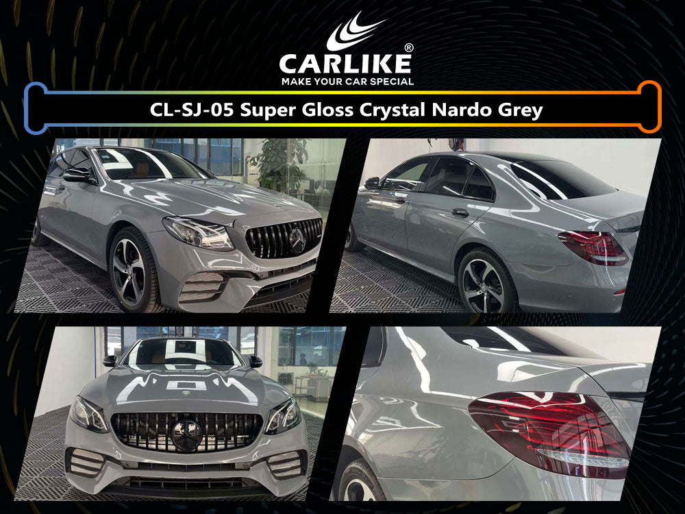 Super Gloss Crystal Nardo Grey Car Wrap