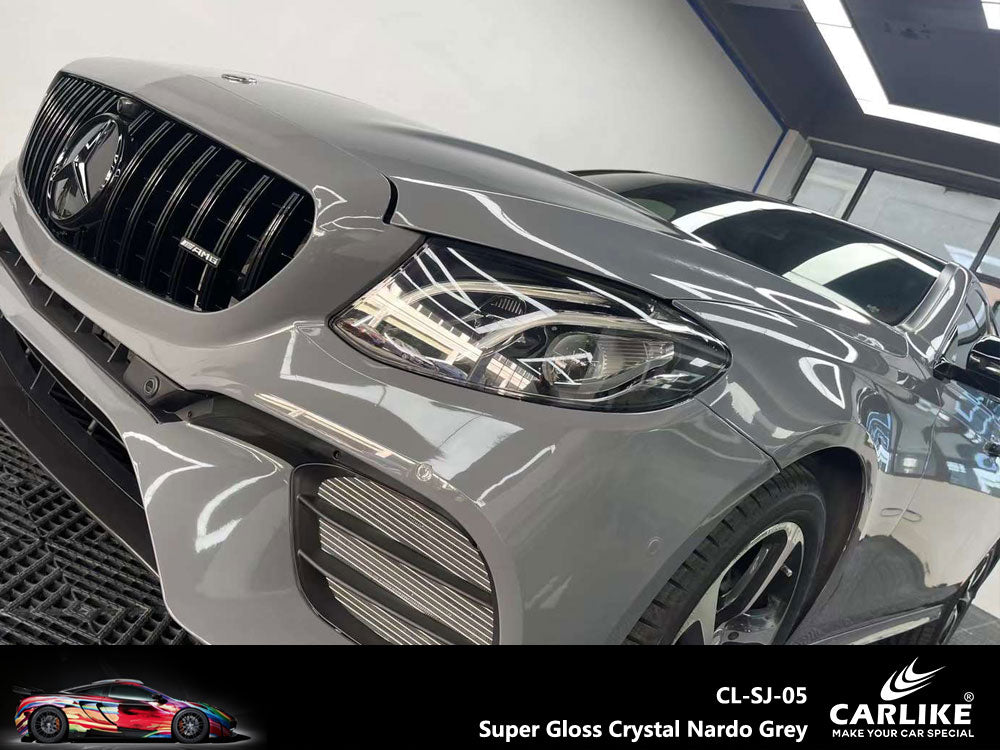 Super Gloss Crystal Nardo Grey Car Wrap