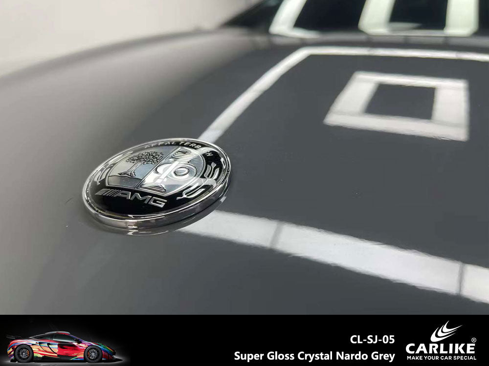 Super Gloss Crystal Nardo Grey Car Wrap