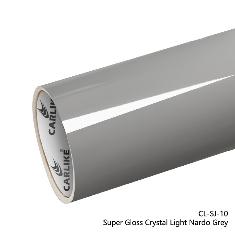 Super Gloss Crystal Light Nardo Grey Car Wrap