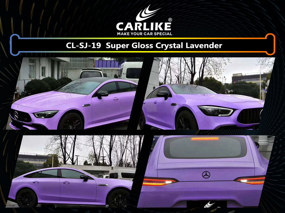 Super Gloss Crystal Lavender Car Wrap