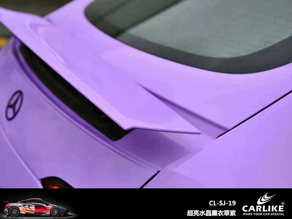 Super Gloss Crystal Lavender Car Wrap