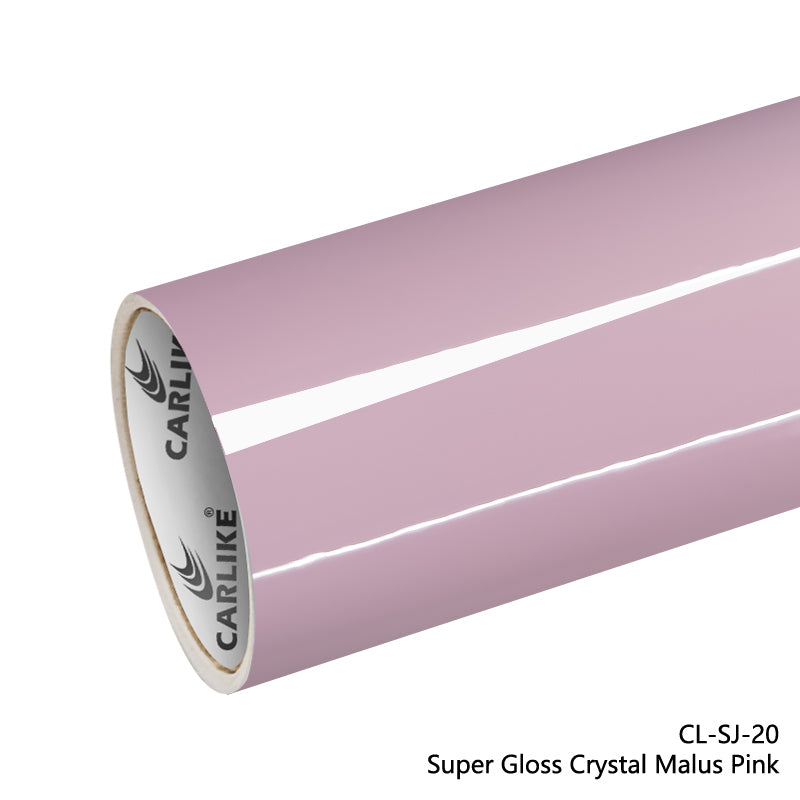Super Gloss Crystal Malus Pink Car Wrap