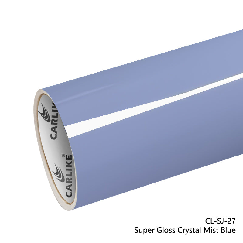 Super Gloss Crystal Mist Blue Car Wrap