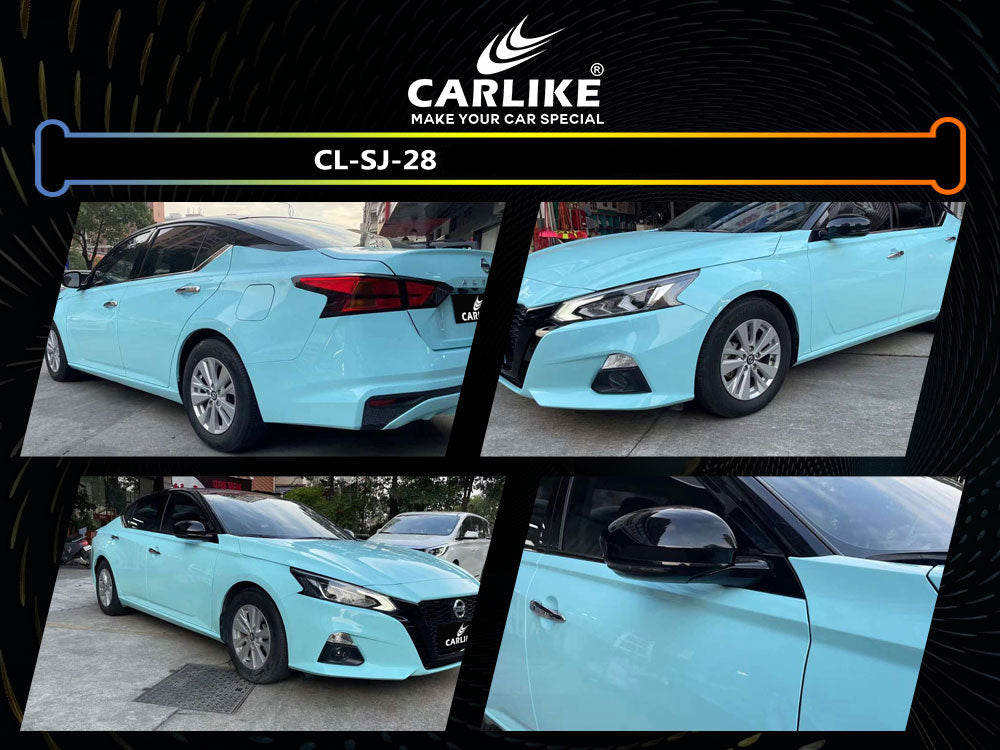 Super Gloss Crystal Turquoise Car Wrap