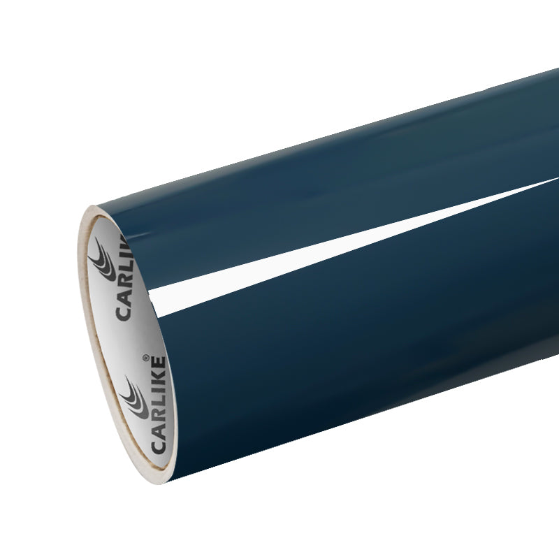Super Gloss Crystal Porsche Deep Blue Car Wrap
