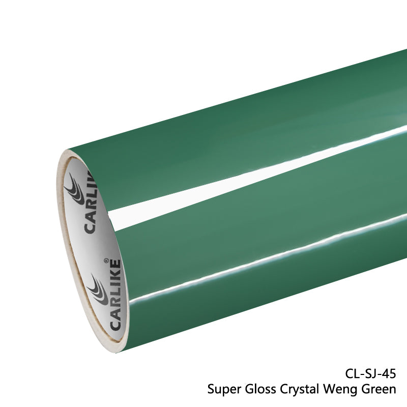 Super Gloss Crystal Viper Green Car Wrap