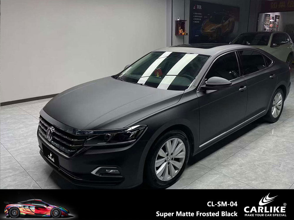 Super Matt Frosted Black Wrap