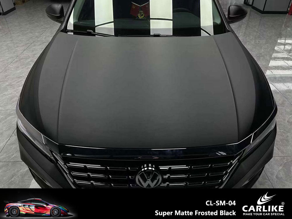 Super Matt Frosted Black Wrap