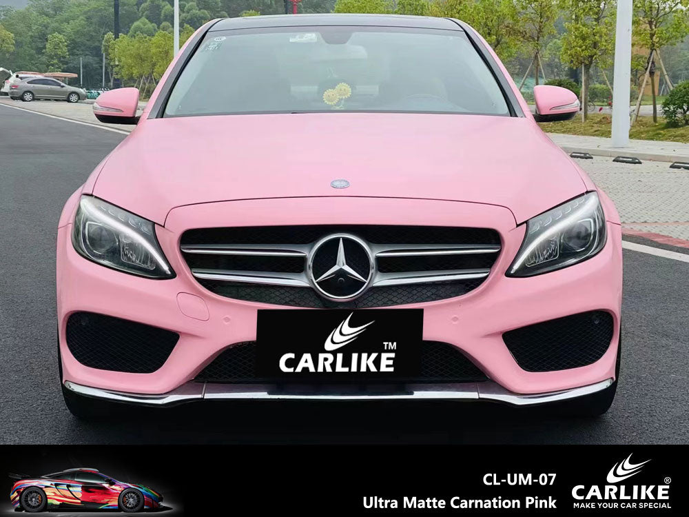 Ultra Matte Carnation Pink Wrap