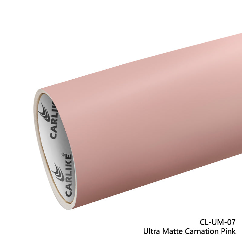 Ultra Matte Carnation Pink Car Wrap