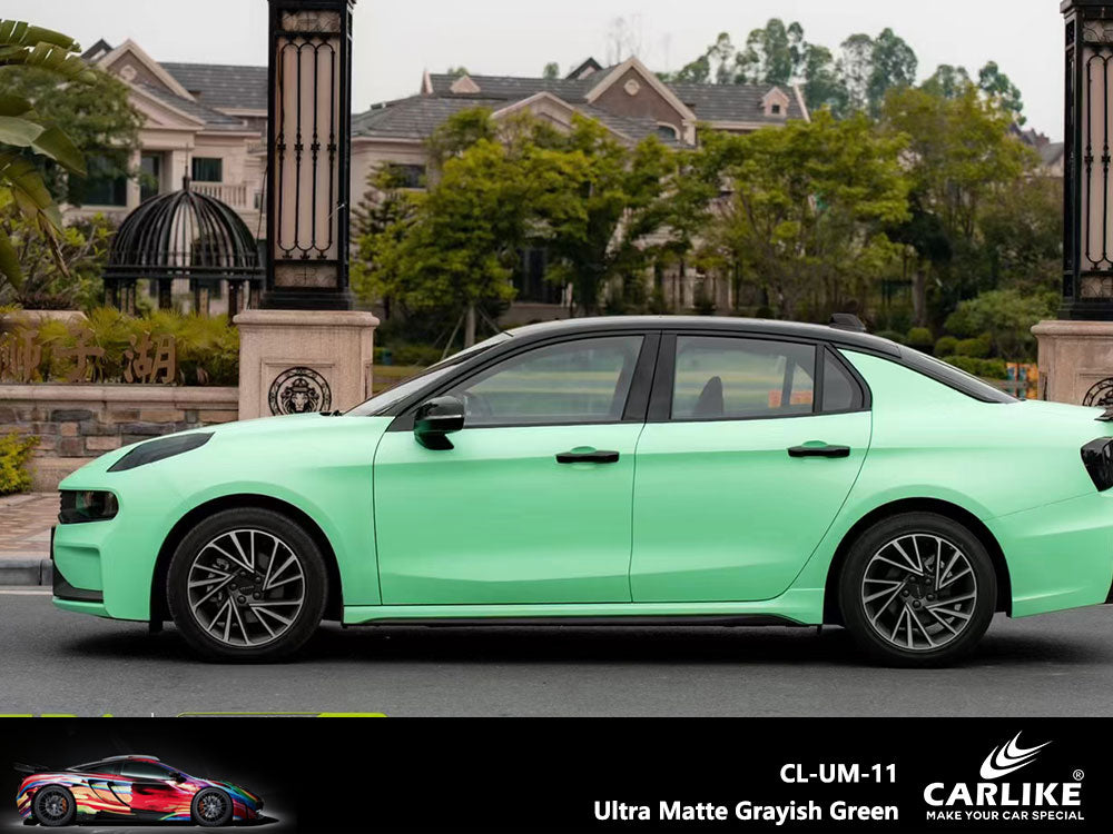 Ultra Matte Grayish Green Wrap