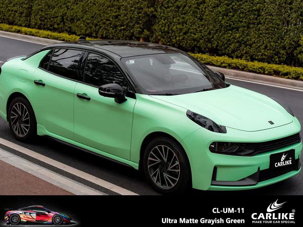 Ultra Matte Grayish Green Wrap